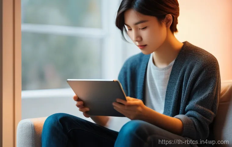 로봇 심리상담의 심리적 안정성 강화 - **Prompt: "A serene young adult, gender-neutral, sits comfortably in a cozy, softly lit room, perhap...