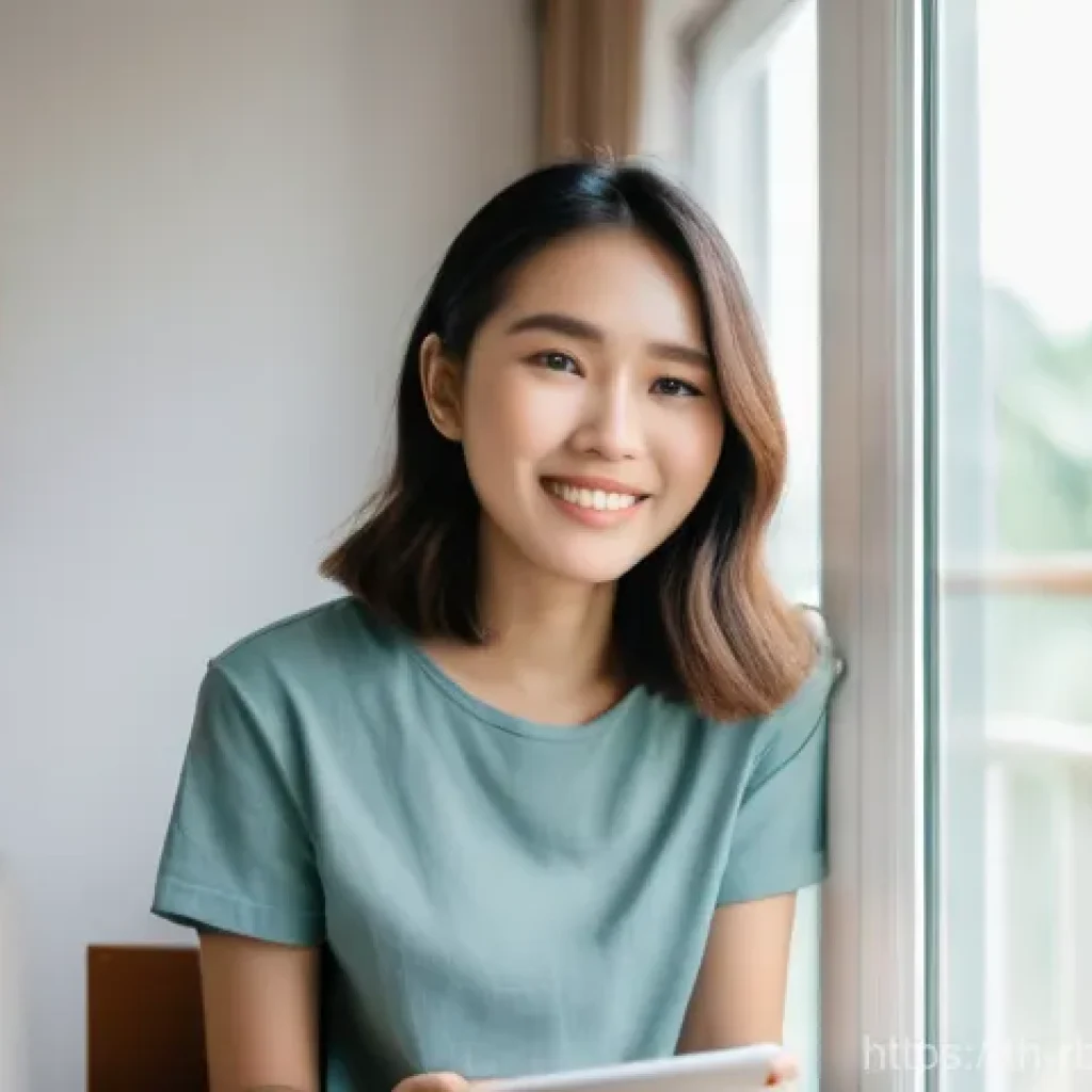 로봇 심리상담과 개인화된 치료 계획 - **Prompt:** A diverse young Thai adult, aged around 25-30, with a warm and relieved expression, is c...